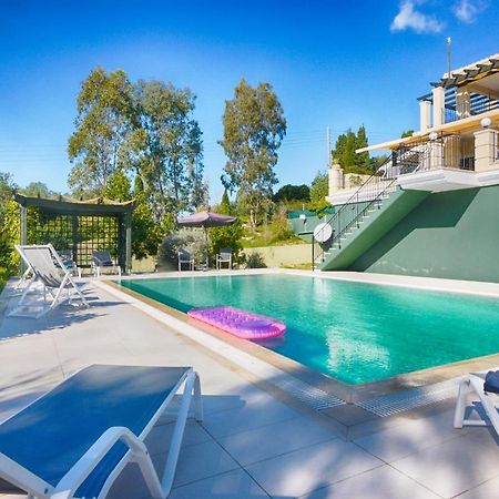 Villa Afionas - 3 Minutes From The Beach With Heated Eco-Pool And Sunset View Exterior photo