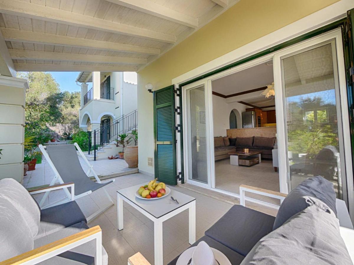 Villa Afionas - 3 Minutes From The Beach With Heated Eco-Pool And Sunset View Exterior photo
