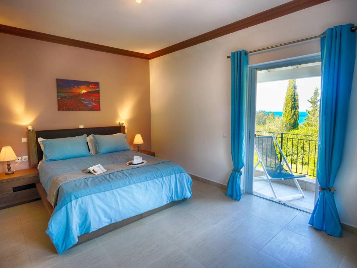 Villa Afionas - 3 Minutes From The Beach With Heated Eco-Pool And Sunset View Exterior photo