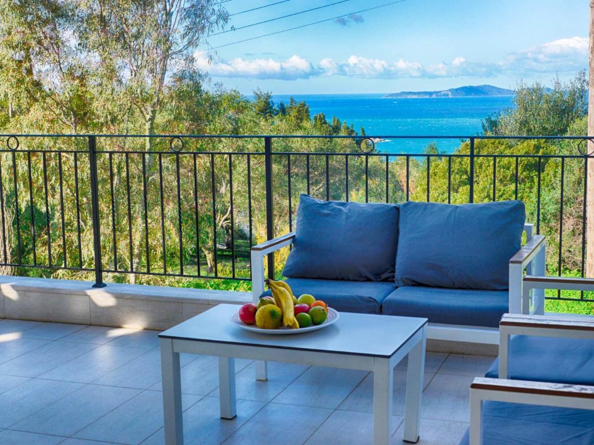 Villa Afionas - 3 Minutes From The Beach With Heated Eco-Pool And Sunset View Exterior photo