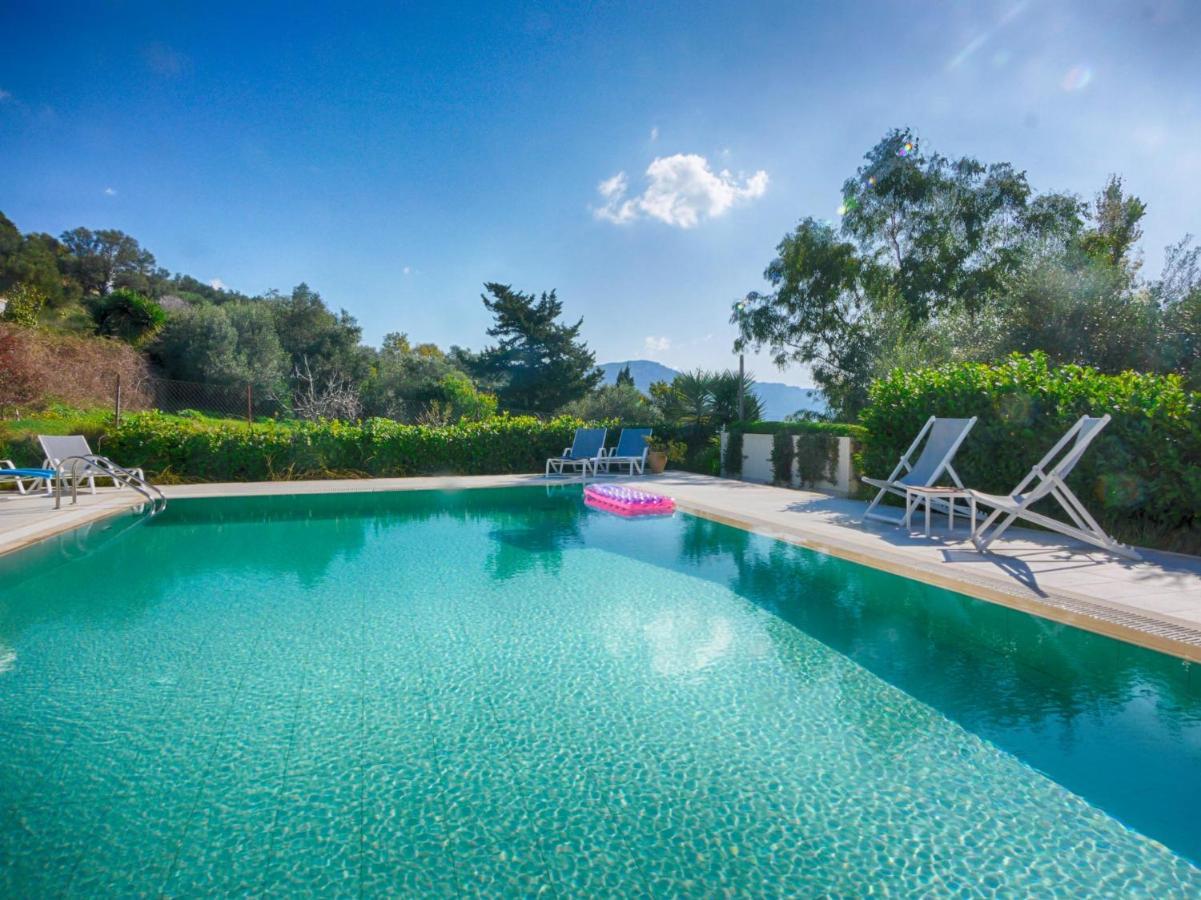 Villa Afionas - 3 Minutes From The Beach With Heated Eco-Pool And Sunset View Exterior photo